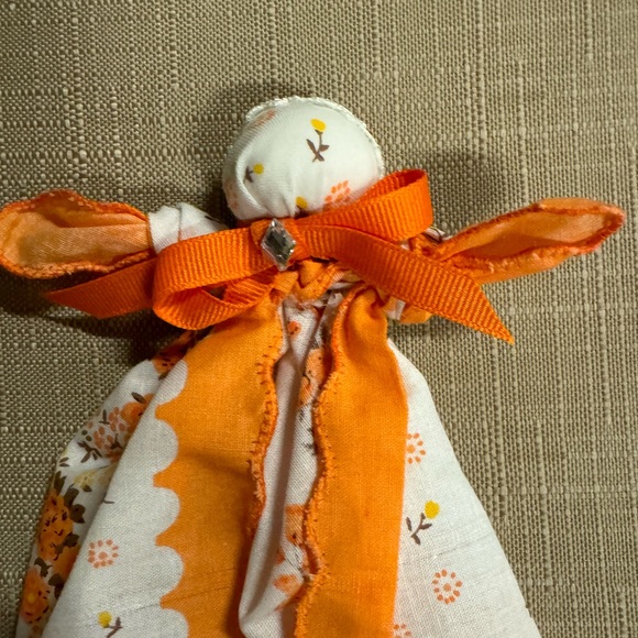 New Handmade Handkerchief 9 In Fall Doll Made In The Appalachian Mountains Of KY - Picture 3 of 8